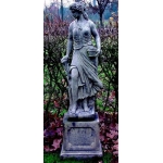 Set of 4 Large Maidens Statues